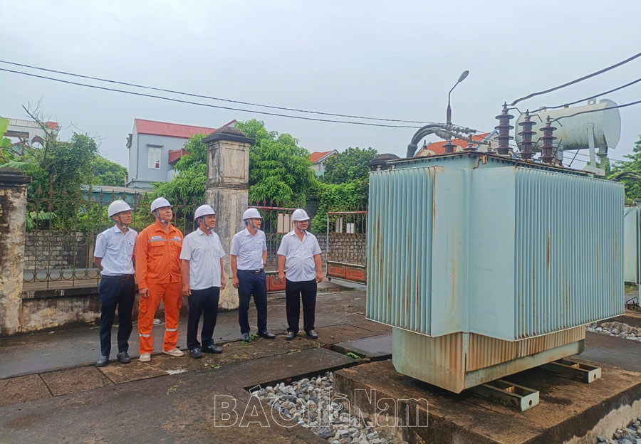 Công ty Điện lực Hà Nam chủ động ứng phó cơn bão số 3