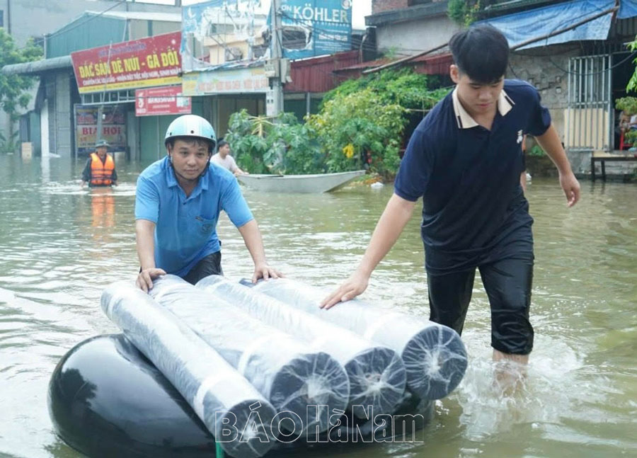 Thanh Nghị nỗ lực phòng chống lũ lụt