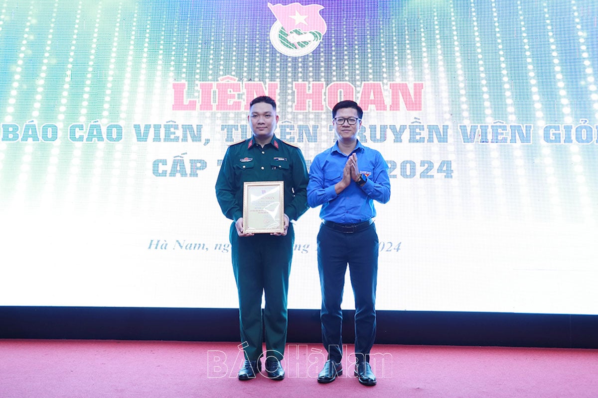 Liên hoan báo cáo viên tuyên truyền viên giỏi cấp tỉnh năm 2024