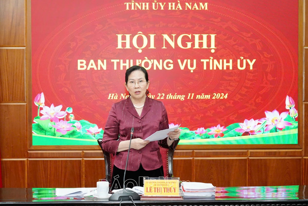 Ban Thường vụ Tỉnh ủy cho ý kiến chủ trương các nội dung kinh tế  xã hội theo thẩm quyền