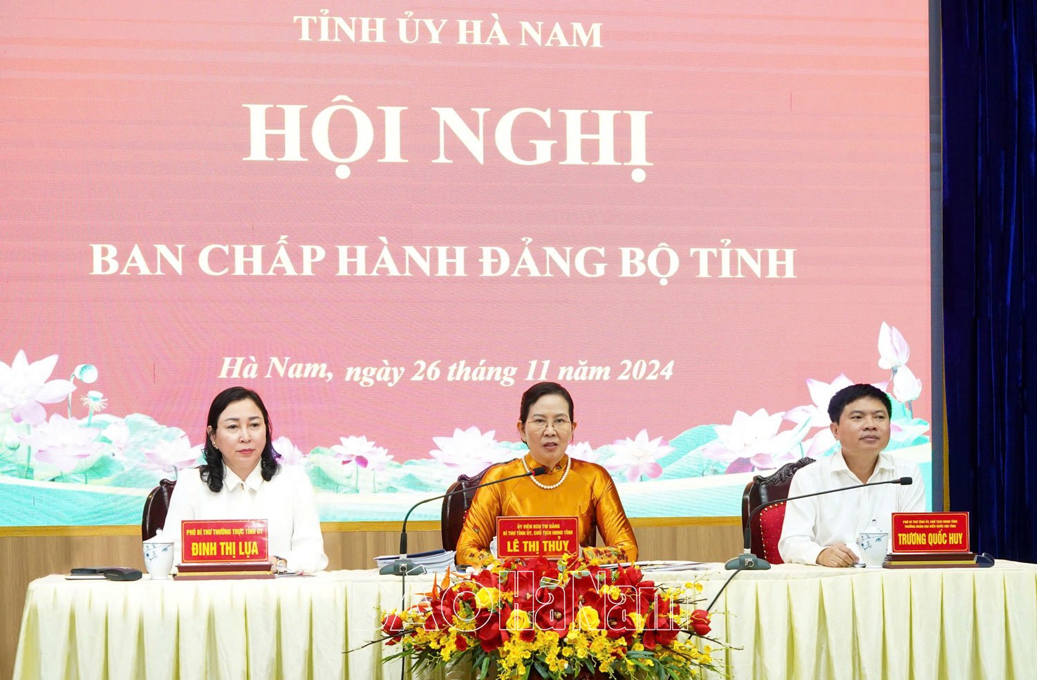 Ban Chấp hành Đảng bộ tỉnh tiếp tục phiên họp cho ý kiến các nội dung theo thẩm quyền