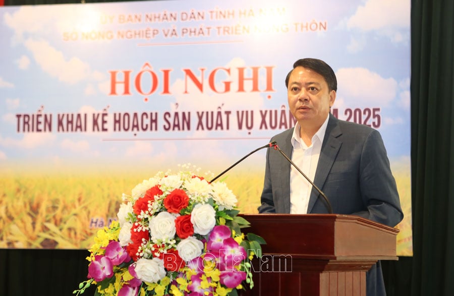 Triển khai kế hoạch sản xuất vụ xuân năm 2025