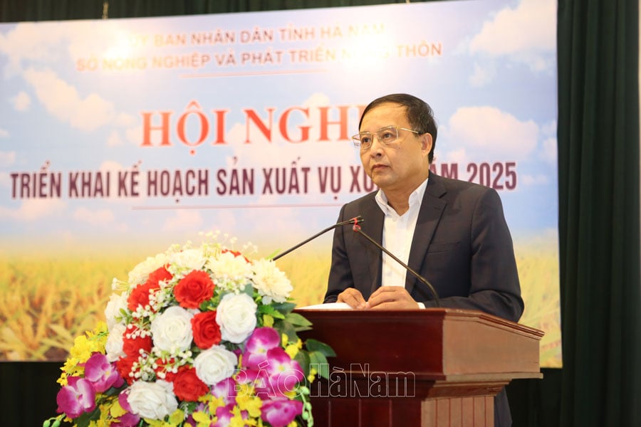 Triển khai kế hoạch sản xuất vụ xuân năm 2025