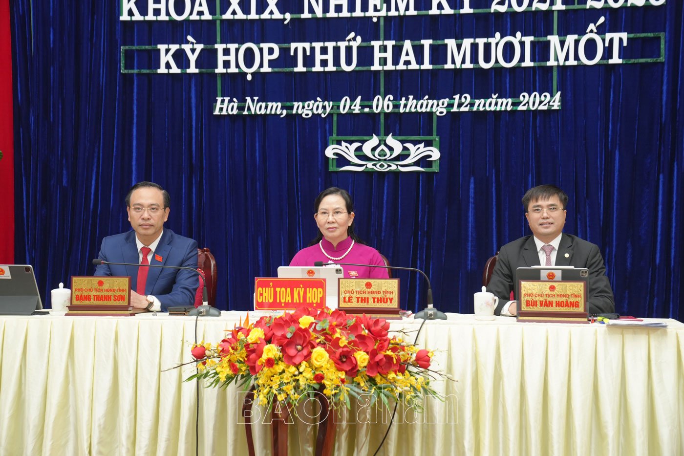 Khai mạc trọng thể Kỳ họp thường lệ cuối năm 2024 HĐND tỉnh