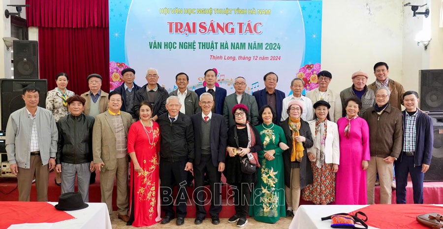 Hội Văn học nghệ thuật Hà Nam khai mạc Trại sáng tác Văn học nghệ thuật năm 2024