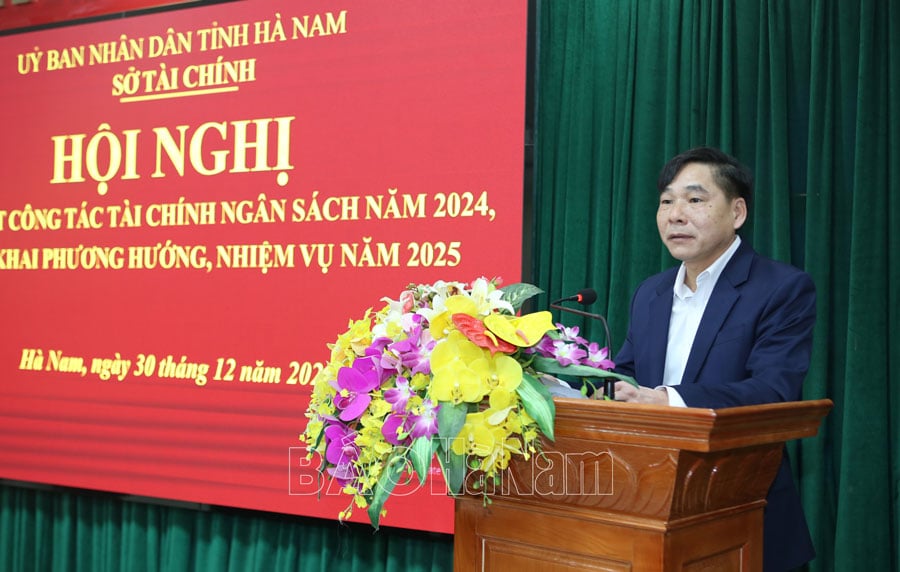 Năm 2025 Hà Nam phấn đấu thu cân đối ngân sách nhà nước đạt gần 26 nghìn tỷ đồng