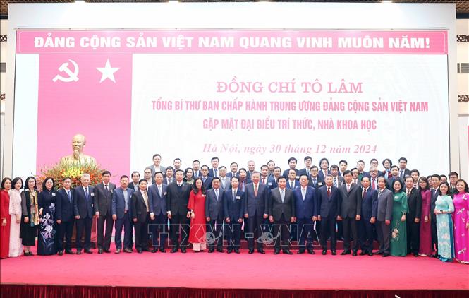 Tổng Bí thư Tô Lâm Đội ngũ trí thức nhà khoa học tạo bứt phá mạnh mẽ cho mục tiêu phát triển nhanh bền vững đất nước