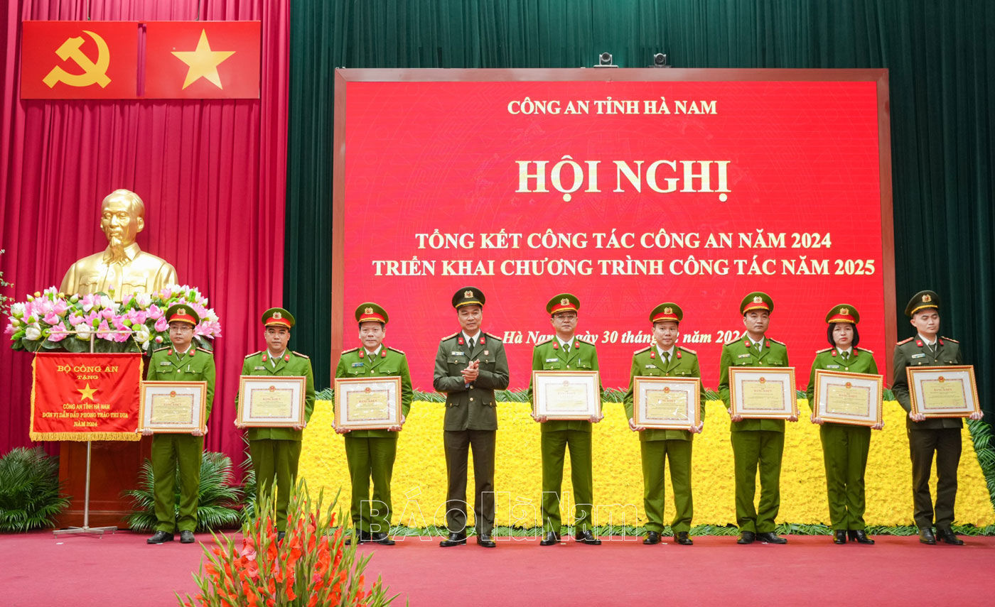 Triển khai chương trình công tác Công an năm 2025