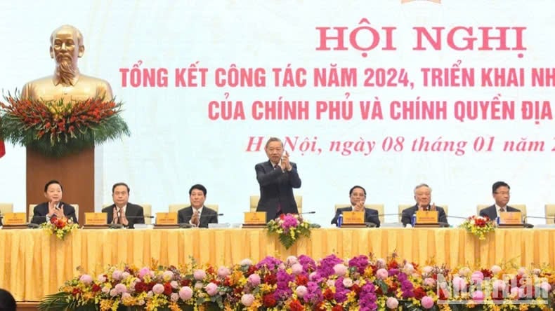 Nỗ lực hoàn thành các nhiệm vụ chỉ tiêu phát triển kinh tếxã hội năm 2025 tạo tiền đề cho giai đoạn tiếp theo