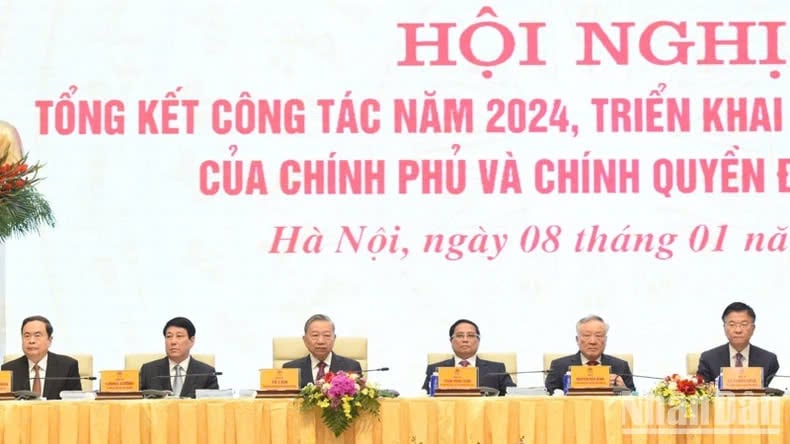 Nỗ lực hoàn thành các nhiệm vụ chỉ tiêu phát triển kinh tếxã hội năm 2025 tạo tiền đề cho giai đoạn tiếp theo