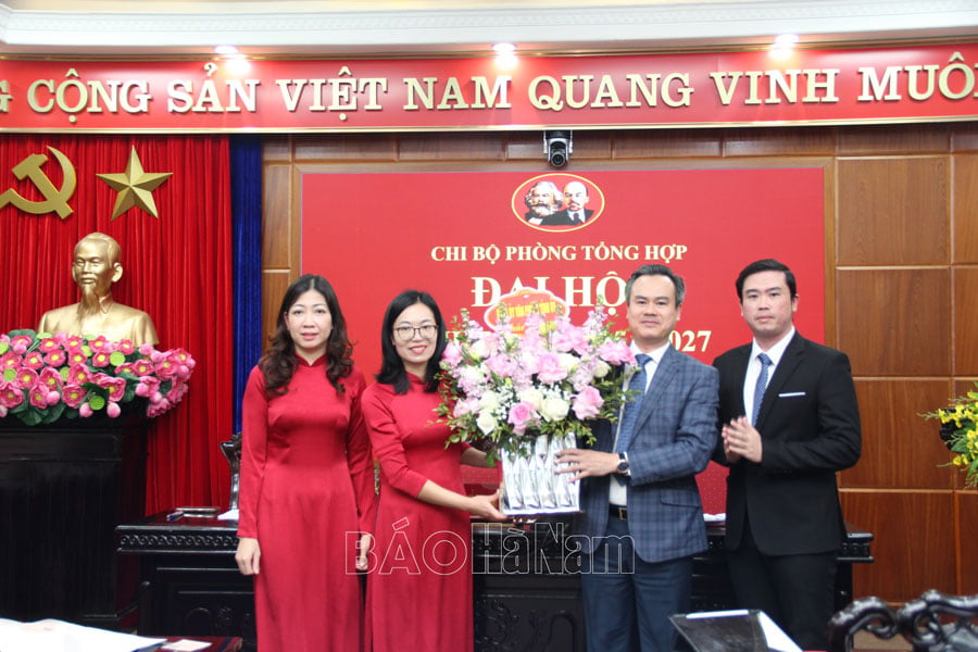 Chi bộ Phòng Tổng hợp Đảng bộ Văn phòng Tỉnh ủy Đại hội nhiệm kỳ 20252027