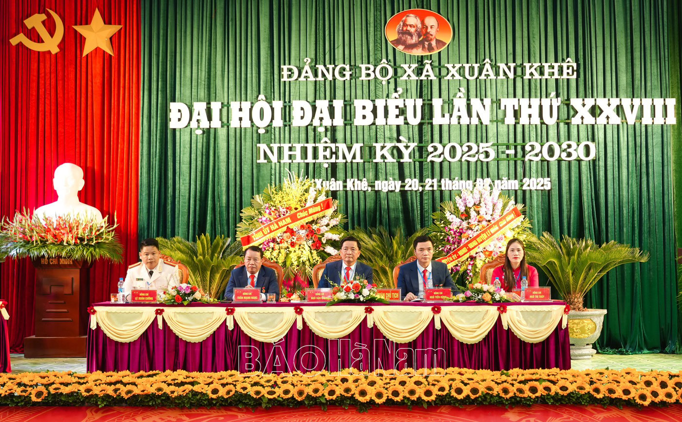 Đại hội đại biểu Đảng bộ xã Xuân Khê lần thứ XXVIII nhiệm kỳ 2025 – 2030