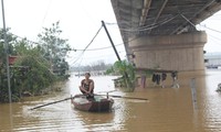 Người dân ven sông Hồng đếm từng giây chờ lũ rút để được về nhà