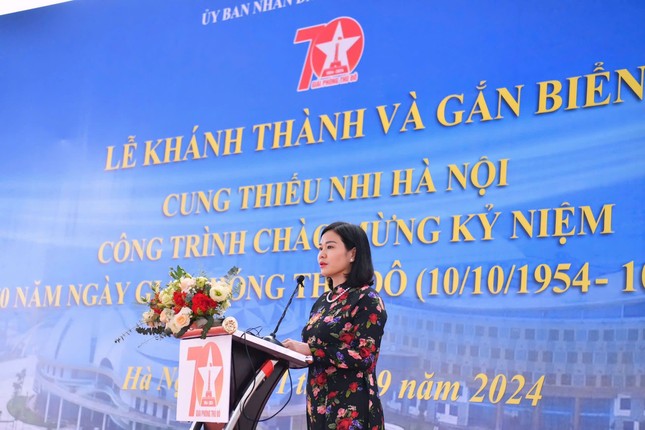 Khánh thành Cung Thiếu nhi Hà Nội: Nơi ươm mầm tài năng tương lai ảnh 4