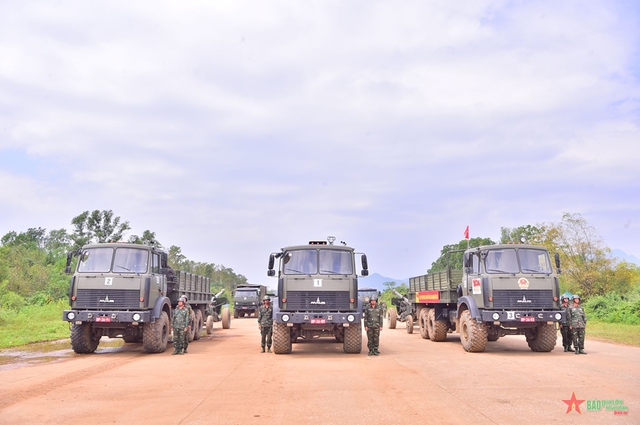 Binh chủng Pháo binh luyện tập diễu binh, diễu hành- Ảnh 5.