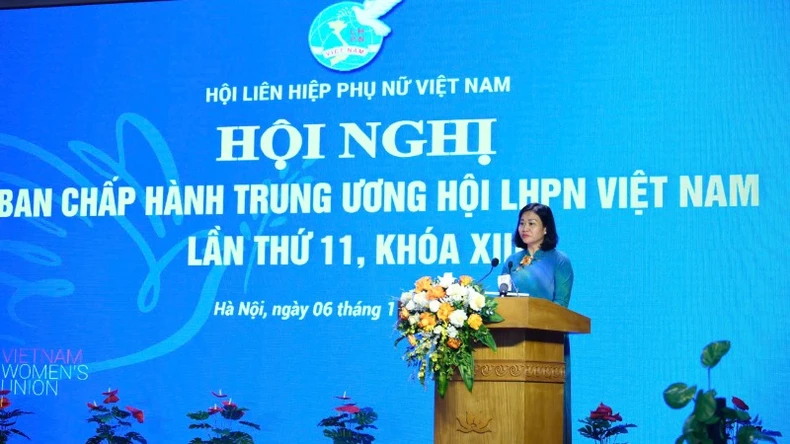 Đồng chí Nguyễn Thị Tuyến được bầu giữ chức Chủ tịch Hội Liên hiệp Phụ nữ Việt Nam ảnh 2