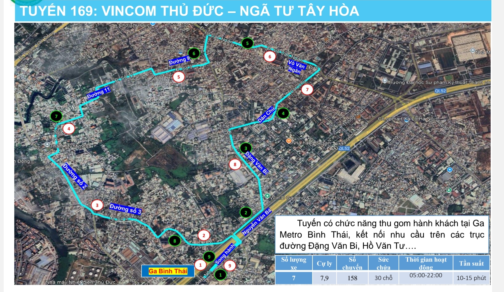 Chi tiết lộ trình 17 tuyến xe buýt điện kết nối metro số 1- Ảnh 18.