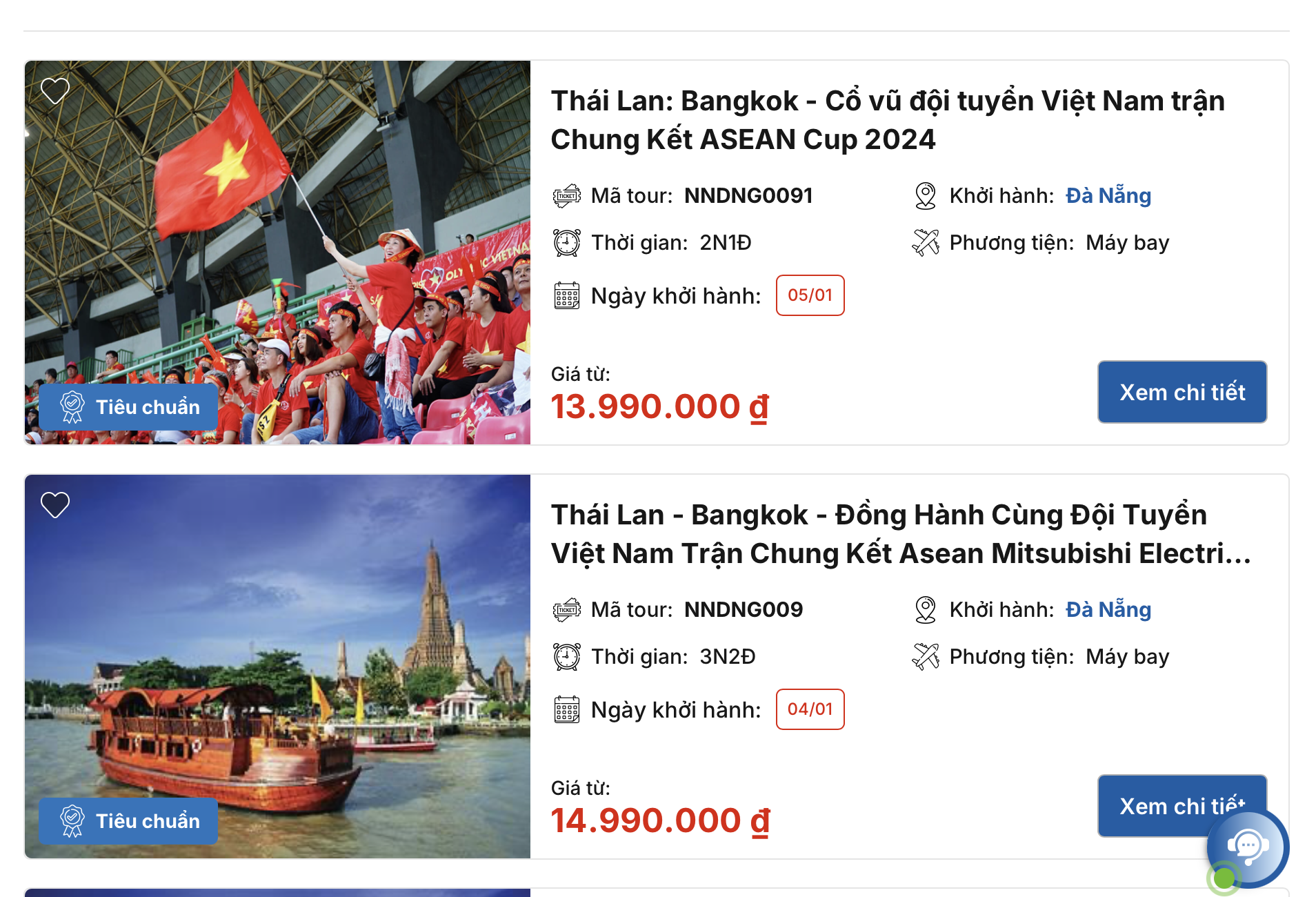 Giá tour, vé máy bay đi Thái Lan xem tuyển Việt Nam trận chung kết ASEAN Cup 2024 bao nhiêu?- Ảnh 1.