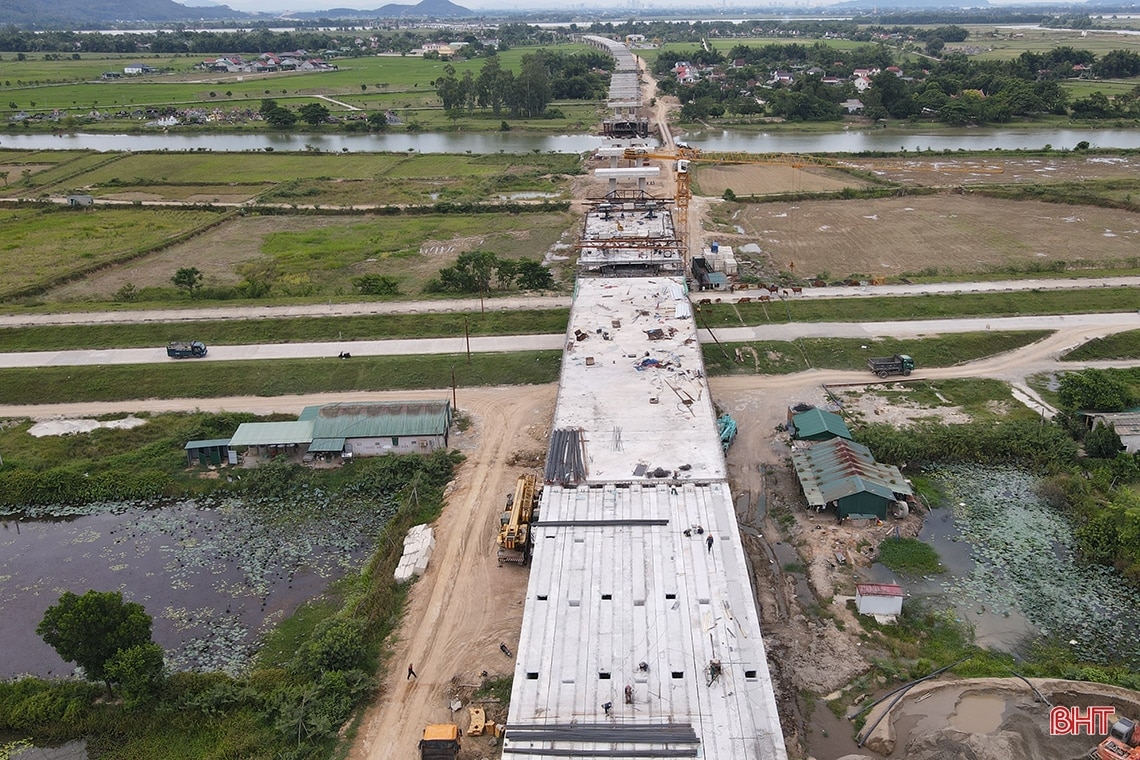 Hình hài tuyến cao tốc Bắc - Nam qua Hà Tĩnh