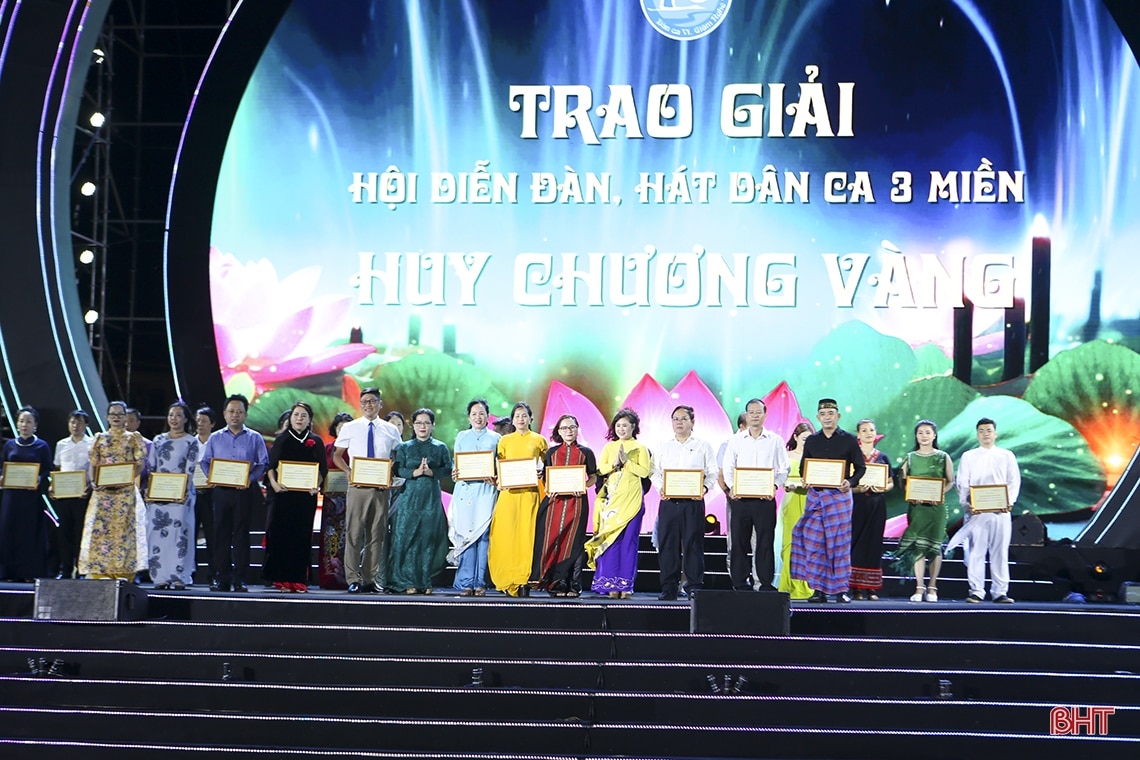 Hà Tĩnh giành giải cao tại Festival Dân ca ví, giặm Nghệ Tĩnh năm 2023