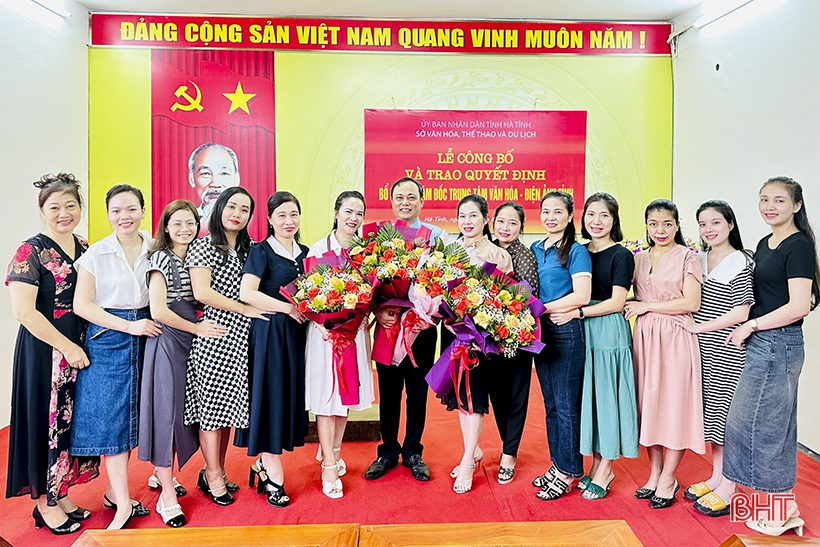 Trung tâm Văn hóa - Điện ảnh Hà Tĩnh có tân giám đốc