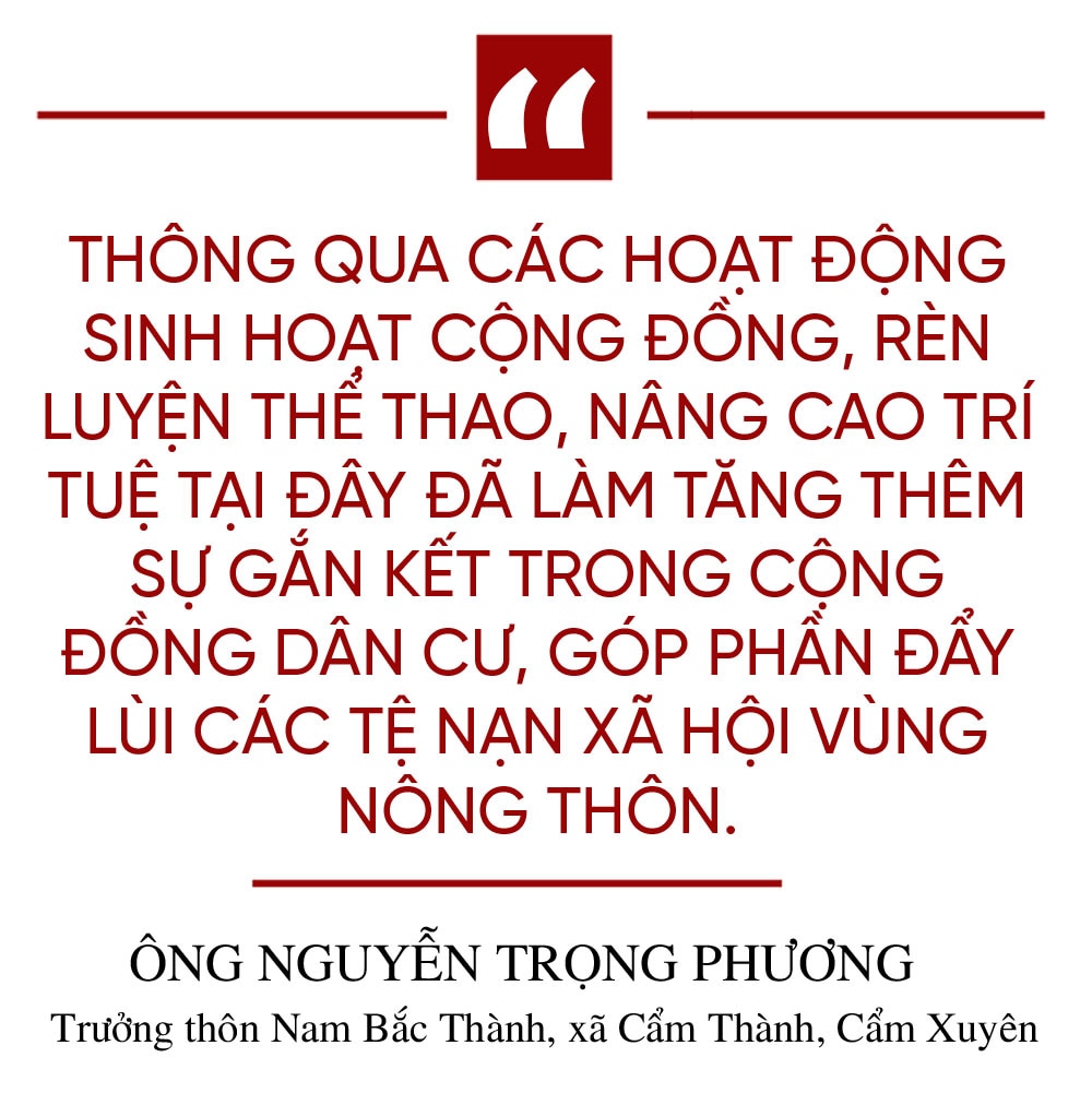 Xây dựng NTM ở Hà Tĩnh: Đi vào chiều sâu, hiệu quả và bền vững (Bài 3): Kiên trì mục tiêu nông thôn hiện đại, bình yên, giàu bản sắc