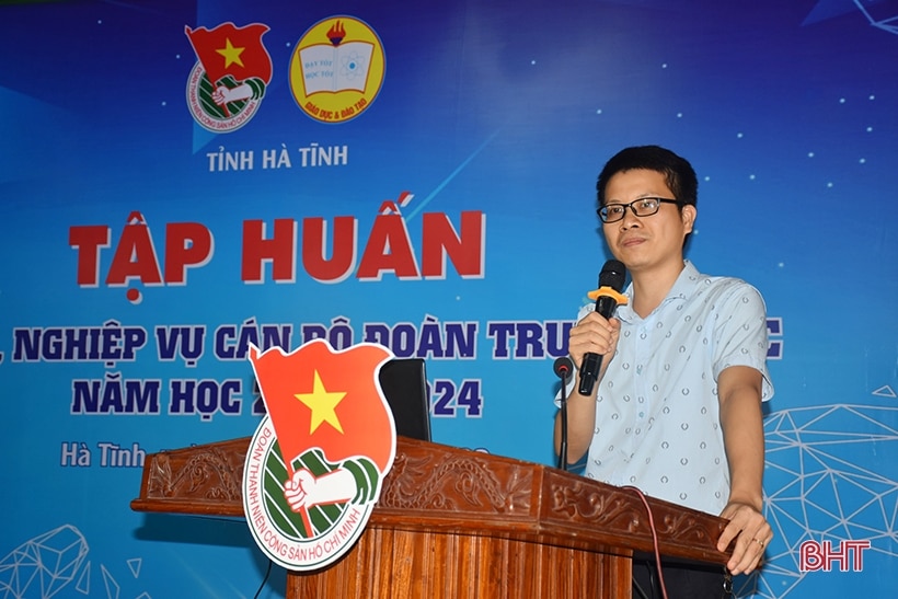 Trang bị kỹ năng, nghiệp vụ cho đoàn viên, cán bộ Đoàn trường học