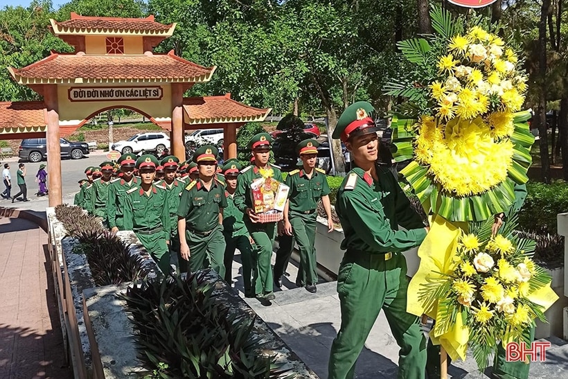 Dấu ấn tuổi trẻ lực lượng vũ trang Hà Tĩnh trong Chiến dịch “Hành quân xanh”