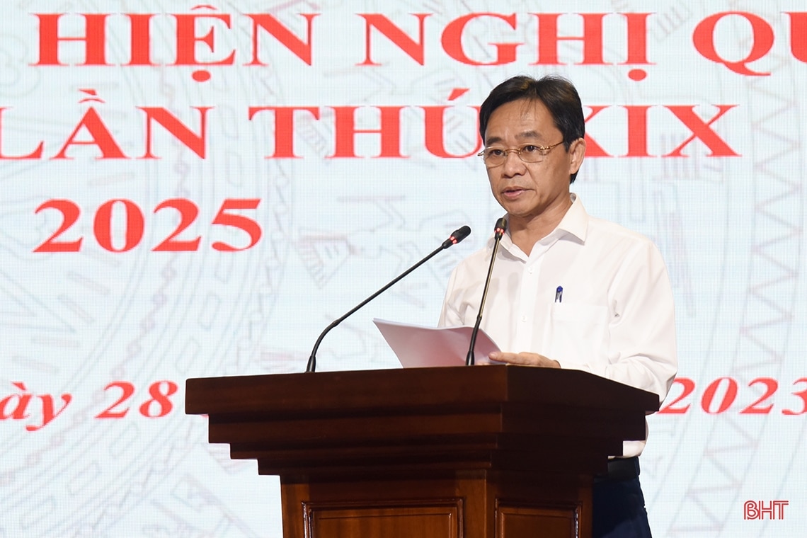 Hà Tĩnh tổ chức hội nghị sơ kết giữa nhiệm kỳ 2020 - 2025