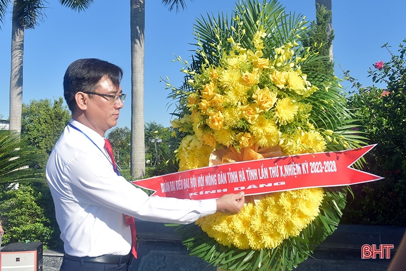 Hoàn thành phiên làm việc thứ nhất Đại hội đại biểu Hội Nông dân Hà Tĩnh nhiệm kỳ 2023 - 2028