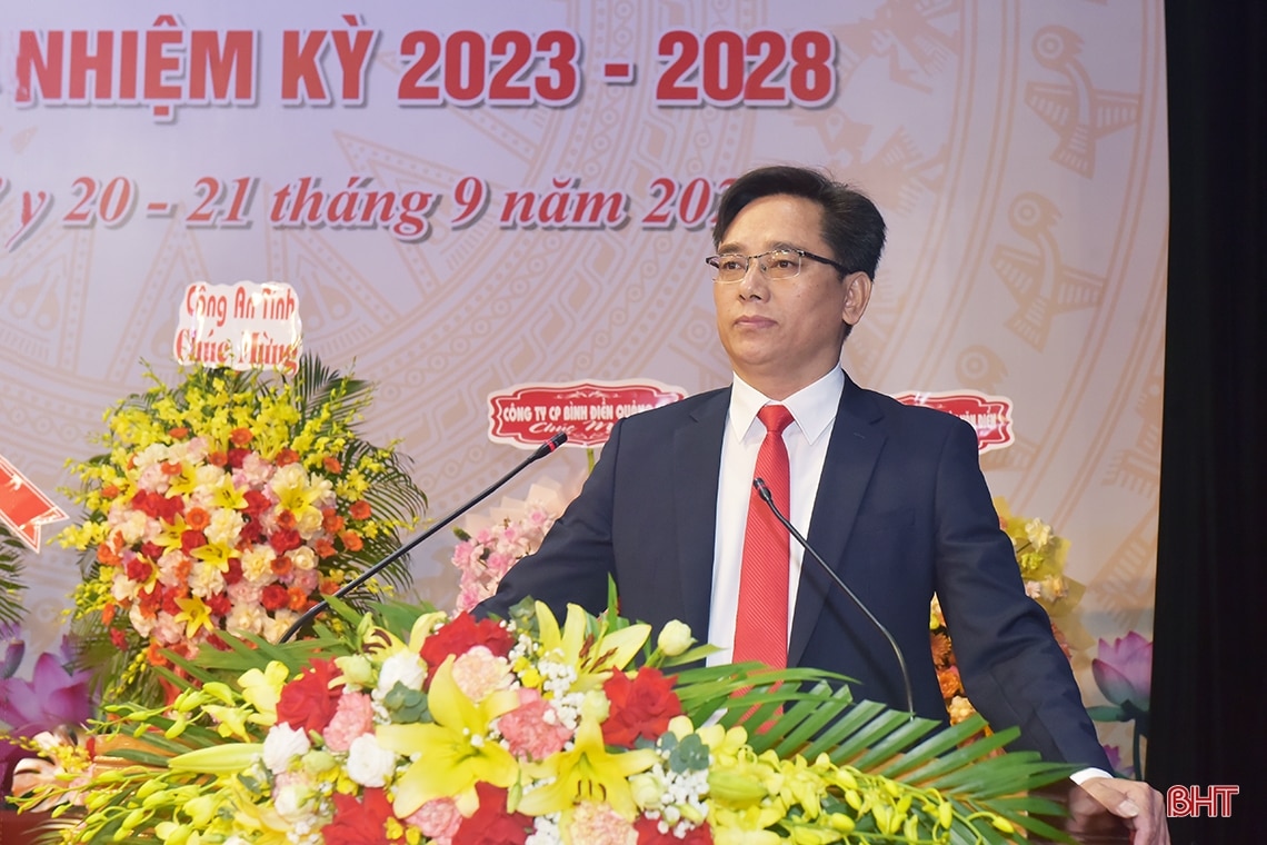 Phiên trọng thể Đại hội Hội Nông dân Hà Tĩnh nhiệm kỳ 2023 - 2028