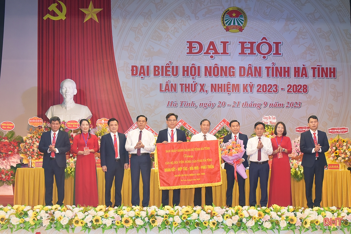 Xây dựng Hội Nông dân Hà Tĩnh “Đoàn kết - hợp tác - đổi mới - phát triển”