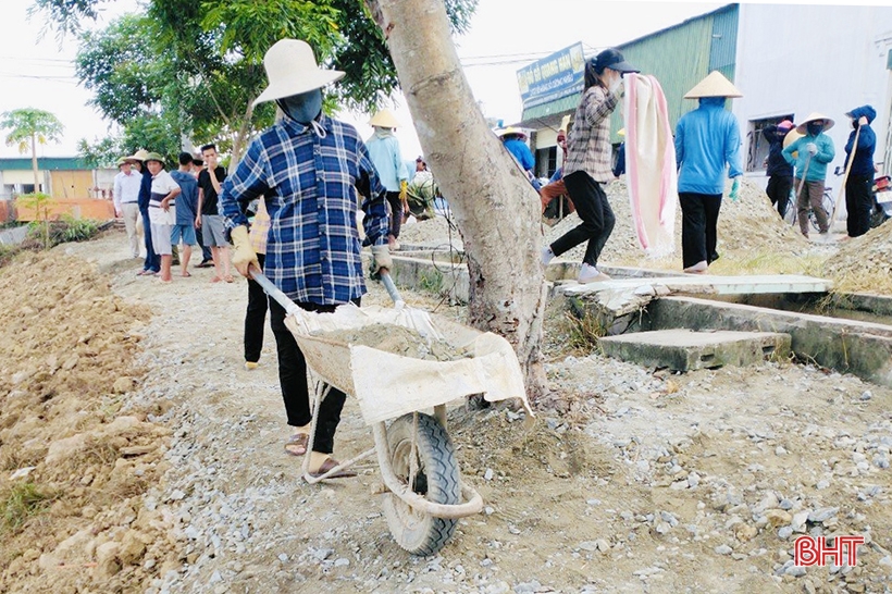 Làng nghề truyền thống - điểm nhấn xã nông thôn mới kiểu mẫu ở Đức Thọ