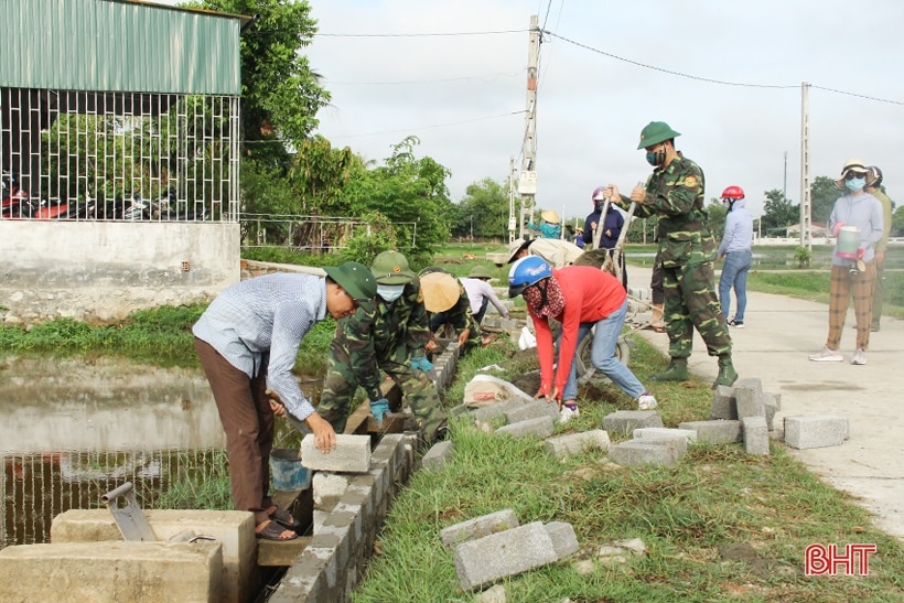 Phát huy vai trò công tác dân vận trong xây dựng nông thôn mới ở Lộc Hà