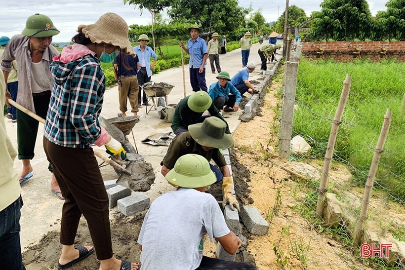 Thi đua chào mừng đại hội hội nông dân các cấp ở Hà Tĩnh