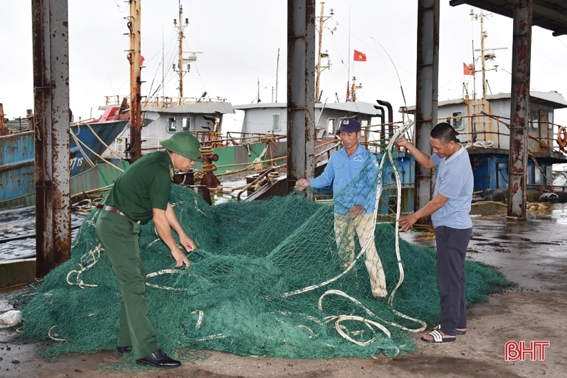 Chủ động hỗ trợ ngư dân Hà Tĩnh trong mùa mưa bão