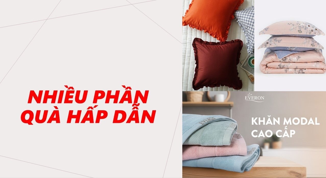 Trung tâm Chăn ga gối đệm Phương Thảo giảm giá tất cả sản phẩm đến 45%