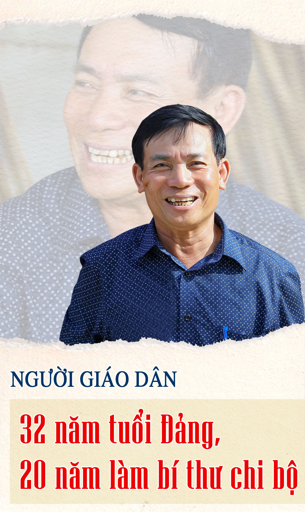 Người giáo dân 32 năm tuổi Đảng, 20 năm làm bí thư chi bộ