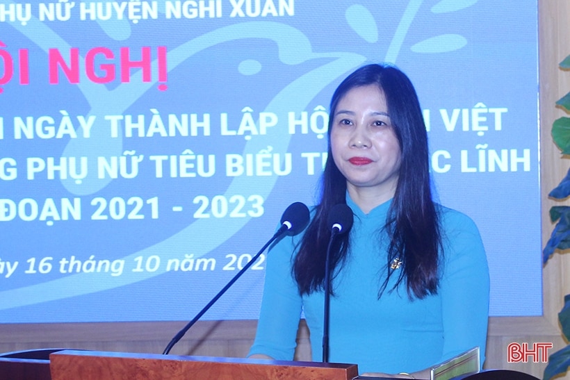 Nghi Xuân tuyên dương 26 cán bộ, hội viên phụ nữ tiêu biểu