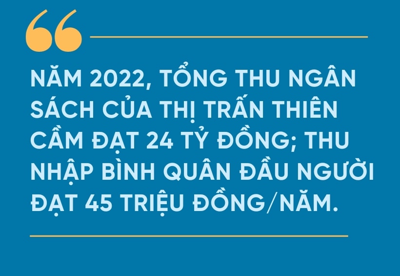 Thị trấn Thiên Cầm - hành trình trở thành đô thị du lịch năng động