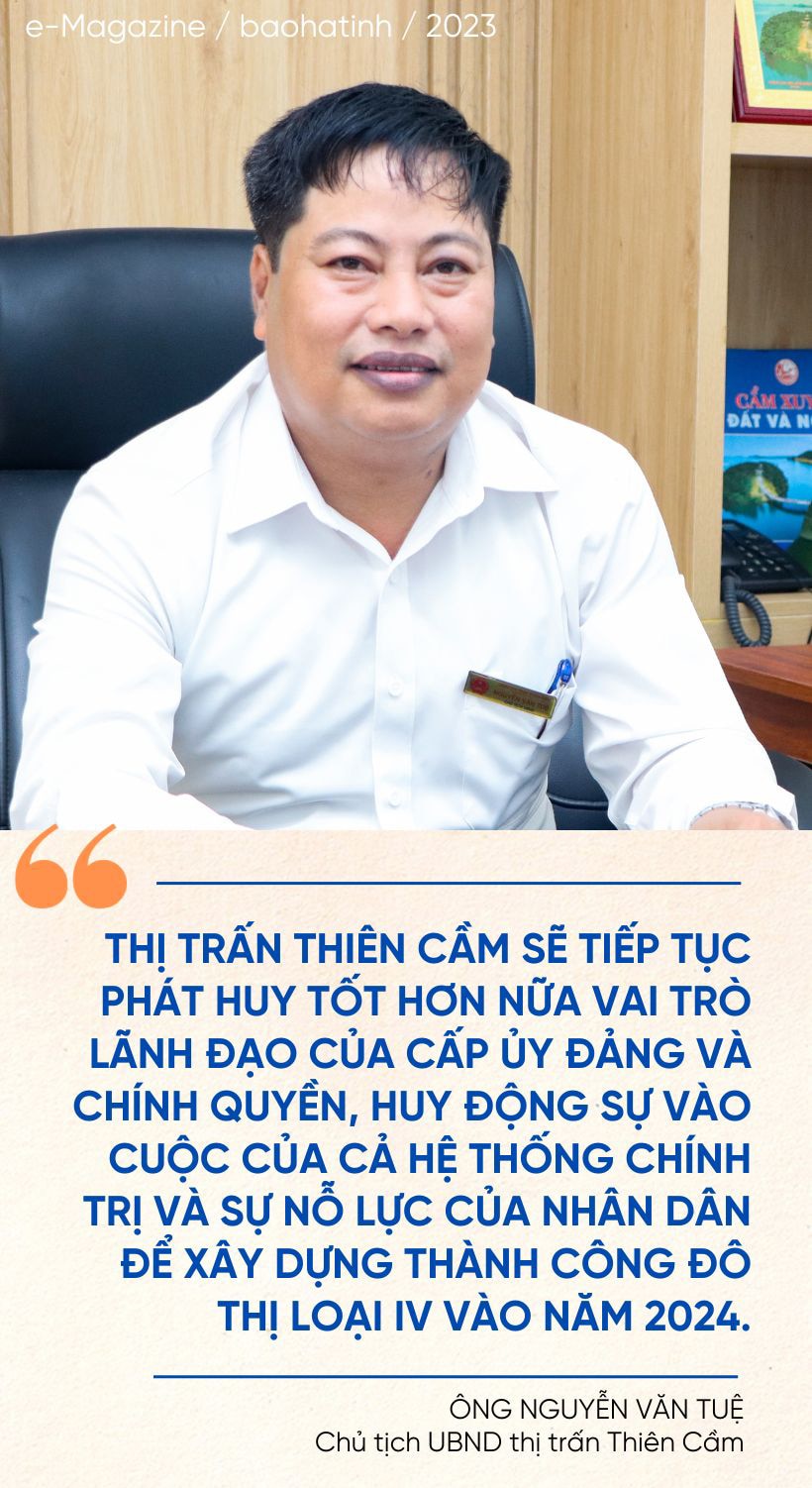 Thị trấn Thiên Cầm - hành trình trở thành đô thị du lịch năng động