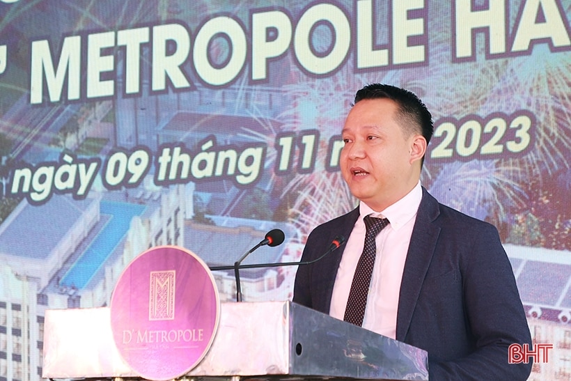 Khởi công tòa nhà cao tầng Dự án D’ Metropole Hà Tĩnh