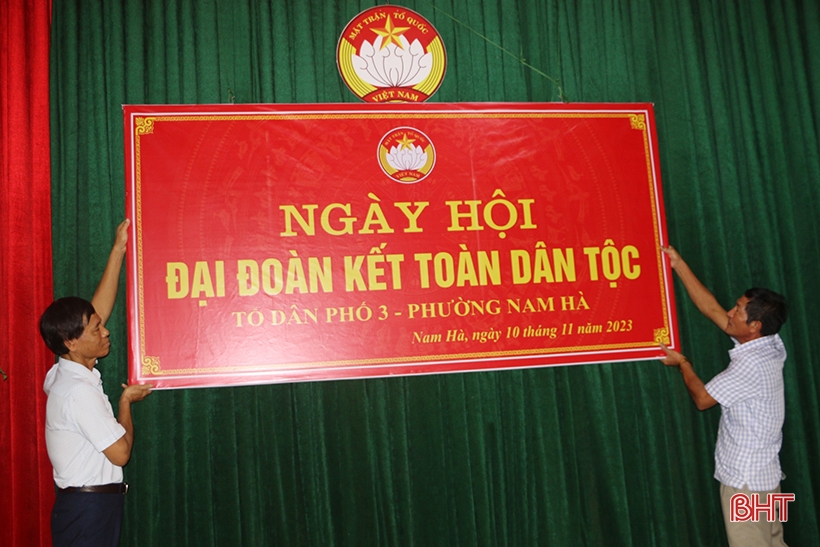 Rộn ràng, ấm áp Ngày hội Đại đoàn kết toàn dân tộc