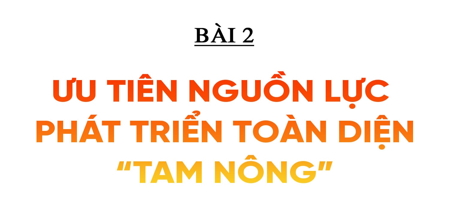 Những quyết sách tạo động lực để Hà Tĩnh bứt phá (bài 2): Ưu tiên nguồn lực phát triển toàn diện “tam nông”