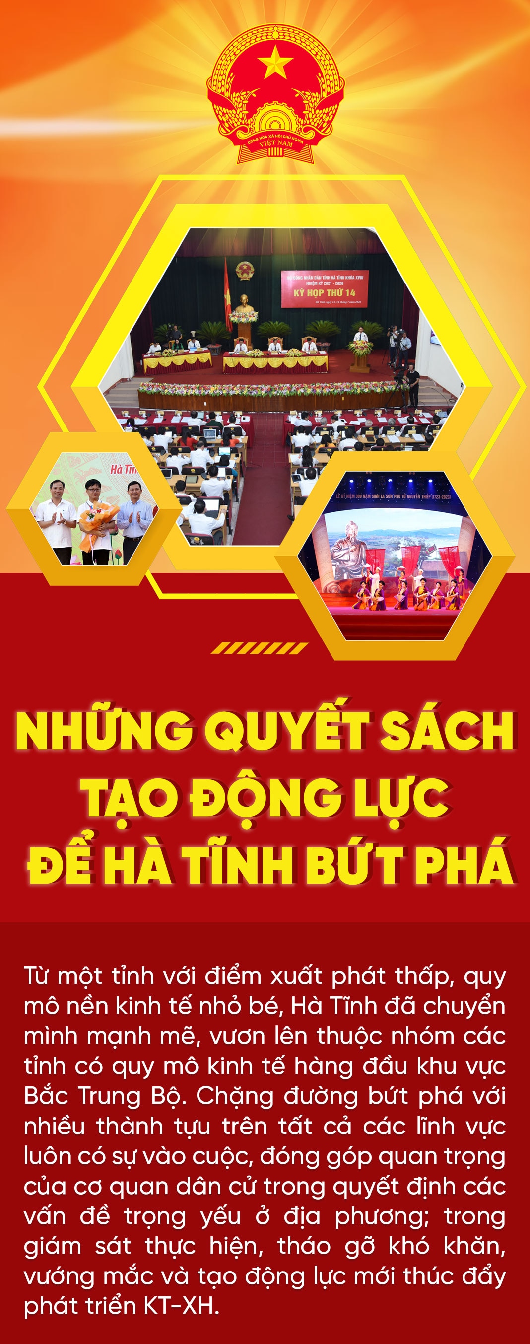 Những quyết sách tạo động lực để Hà Tĩnh bứt phá (bài 3): Xây dựng nền tảng vững chắc cho bước phát triển đột phá