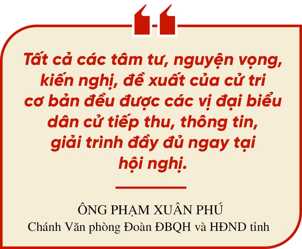 Những quyết sách tạo động lực để Hà Tĩnh bứt phá (bài 4): Tạo đồng thuận, củng cố niềm tin của cử tri và Nhân dân