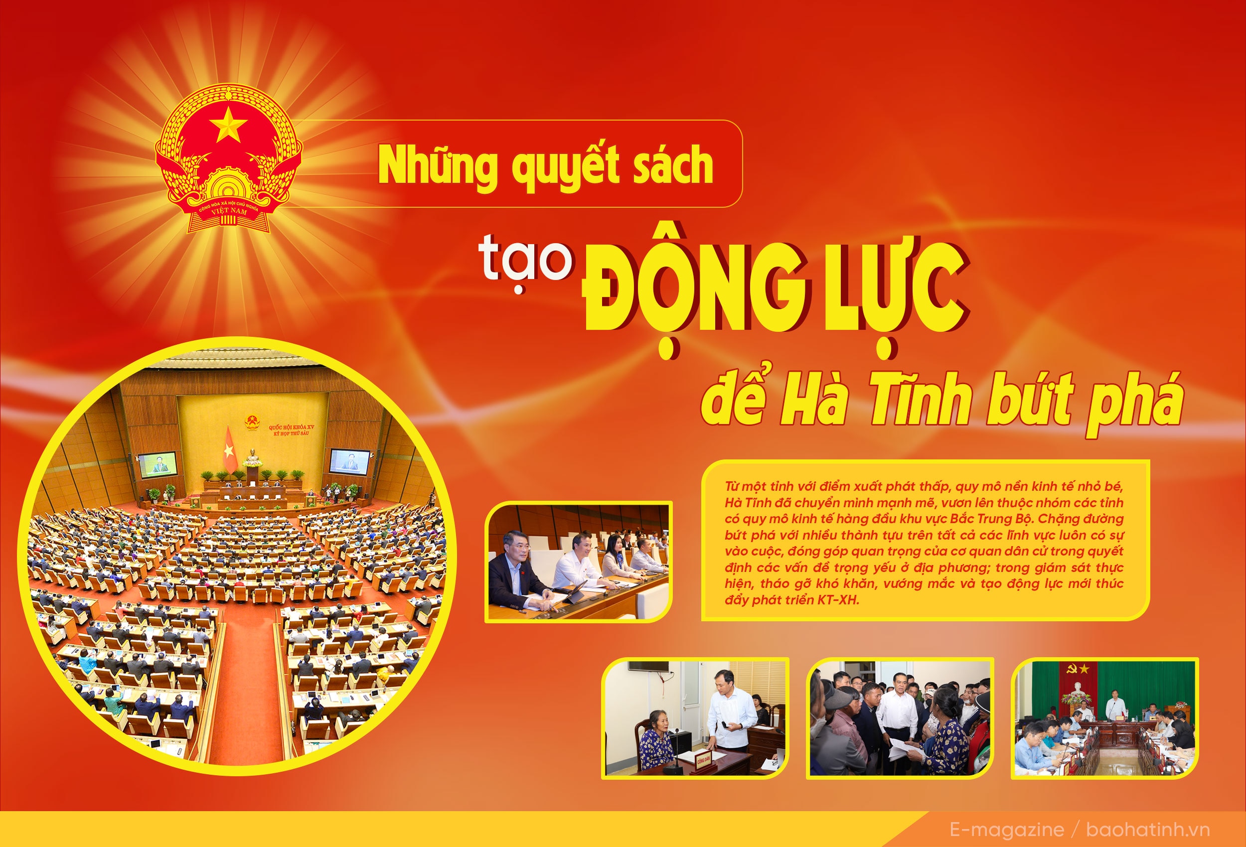 Những quyết sách tạo động lực để Hà Tĩnh bứt phá (bài 4): Tạo đồng thuận, củng cố niềm tin của cử tri và Nhân dân