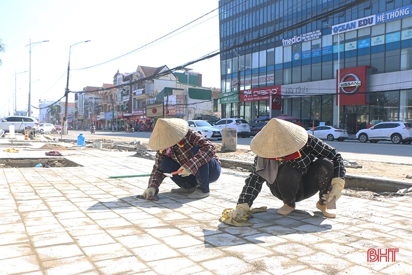 Hoàn thành lột xác đô thị trung tâm Hà Tĩnh trước Tết Nguyên đán