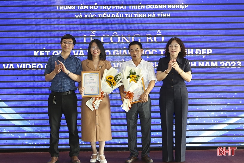 Trao thưởng Cuộc thi Ảnh đẹp và video clip ấn tượng về du lịch Hà Tĩnh