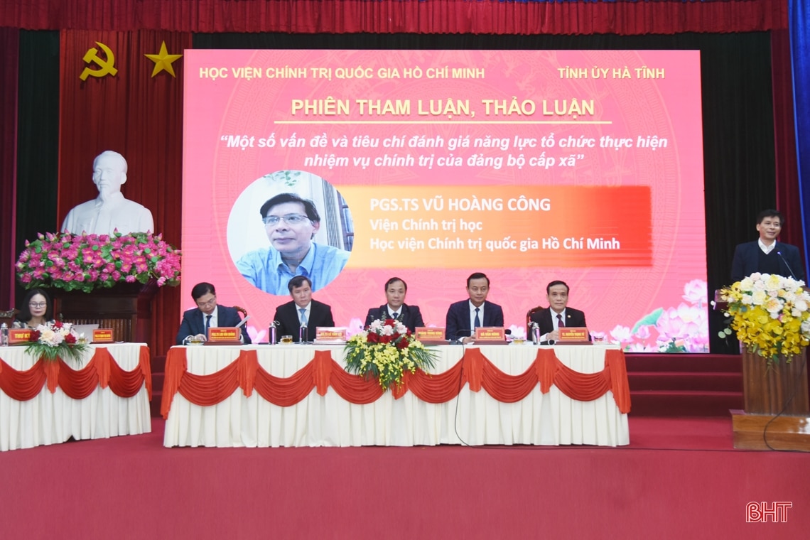 “Hiến kế” nâng cao năng lực thực hiện nhiệm vụ chính trị của đảng bộ cấp xã